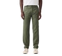 Levi's Hombre Pantalones XX Chino Standard Taper de Lino y algodón Kambaba Cotton Linen Twill Green 30 30