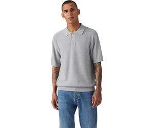 Levi's Hombre Polo de Manga Corta con Tapeta de Botones Doble, Standard Fit, Multicolor (Linen Seed Stitch Mi), XL