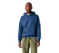 Levi's Hombre Sudadera con Logotipo, Relaxed Fit, Azul (Sargasso Sea Garment), S