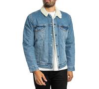 Levi's Hombre Tipo 3 Sherpa Camuflaje Chaqueta, Washed Away, XXL