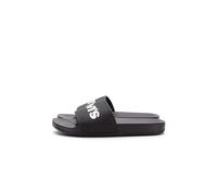 Levi's Homme June Perf Sandalia plana, Negro, 48 EU
