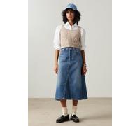 Levi's Hr A Line Decon Skirt Mid Morning Talla: W26 | Faldas Vaqueras Outlet | Mujer