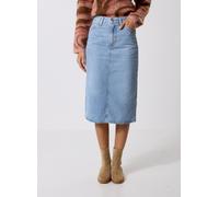Levi's HR BACK SLIT SKIRT LIGHT INDIGO - WORN I 27 Azul
