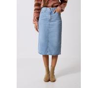 Levi's HR BACK SLIT SKIRT LIGHT INDIGO - WORN I 28 Azul