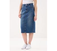 Levi's HR BACK SLIT SKIRT LIGHT INDIGO - WORN I 32 Azul