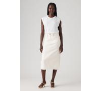 Levi's Hr Back Slit Skirt Snowing In La Talla: W30 | Faldas Vaqueras Outlet | Mujer | Blanco