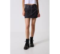 Levi's® ICON SKIRT MED INDIGO - WORN IN 24 Negro
