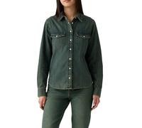 Levi's Iconic Western Camisa Abotonada, Verdant Ventures Top, L Mujeres