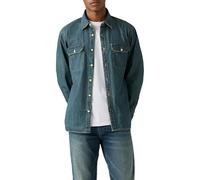 Levi's Jackson Worker Camisa con Cuello Abotonado, Chopper Dark Wash, L para Hombre