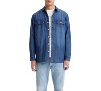 Levi's Jackson Worker Camisa, Sterling Dark Wash, S Hombre