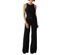 Levi's 318 Shaping Wide Leg Jeans, Soft Black, 31W / 30L Mujeres