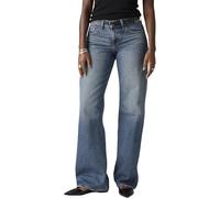 Levi's Jeans Sueltos Bajos para Mujer, Viviendo la Buena Vida, 26W / 32L