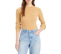 Levi's Rib Crew Sweater Tan Wool Like Talla: XS | Jerséis de Punto Outlet | Mujer