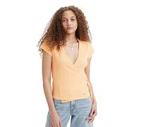 Levi's Jersey Dry Goods Pointelle Wrap para Mujer, Crema De Almendras, S