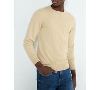 Levi's Jersey ligero de hombre de manga larga con cuello redondo liso. Kaki M