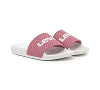 Levi's June Perf S, Sandalias Mujer, Dark Pink, 36 EU