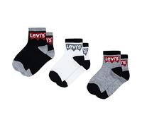 Levi's Kids BATWING MID CUT 3PK 0078 Calcetines negro para Niñas