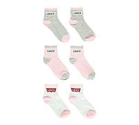Levi's Kids Batwing Mid Cut 3Pk niños 0, Rosa (Fairy Tale), 9-11 años