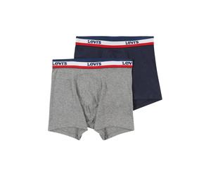 Levi's Kids Calzoncillo azul / gris moteado / blanco 128-140 azul / gris moteado / blanco