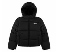 Levi's Kids Chaqueta de plumón cálida. Talla 126 cm (8 años). Color Negro