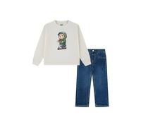 Levi's Kids Conjunto azul denim / blanco 98 EUR