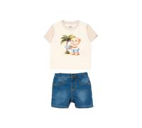 Levi's Kids Conjunto crema / azul denim / mezcla de colores 86 crema / azul denim / mezcla de colores