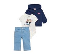 Levi's Kids Conjunto ecru / navy / azul claro / marrón claro 86 EUR