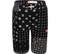 Levi's Kids KNIT JOGGER SHORT C811 Pantalones cortos de vestir Black/White para Bebé-Niños