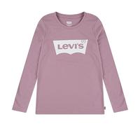 Levi's Kids L/S Batwing tee Girls Camiseta, Morado (, 3 años para Niñas