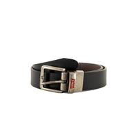 Levi's Kids LAN REVERSIBLE LEATHER BELT 9A6896, cinturón Unisex adulto, Black, L