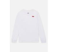 Levi's Kids Camiseta LS Batwing Chesthit Manga larga 6 años Blanco