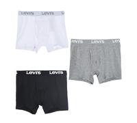 Levi's kids LHB Levis 3PK Boxer Brief 9L0311 Ropa Interior, Blanco, L