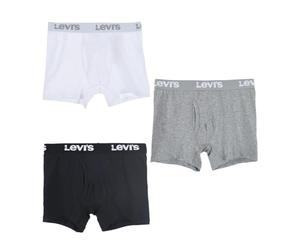 Levi's kids LHB Levis 3PK Boxer Brief 9L0311 Ropa Interior, Blanco, L