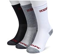 Levi's Kids Lhn Box Tab High Cut 6Pk, Calcetines Unisex Niños, Dark Grey Heather, 5