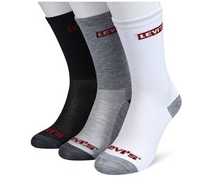 Levi's Kids Lhn Box Tab High Cut 6Pk, Calcetines Unisex Niños, Dark Grey Heather, 5