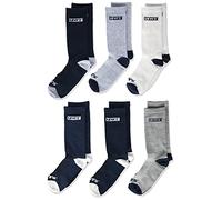 Levi's Kids Lhn Box Tab High Cut 6Pk, Calcetines Unisex Niños, Dress Blues, 5