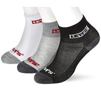 Levi's Kids Lhn Box Tab Mid Cut 6Pk, Calcetines Unisex Niños, Dark Grey Heather, 7