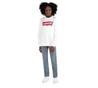 Levi's Lvb Batwing Crewneck Sudadera, Marshmallow, 10 años para Niños