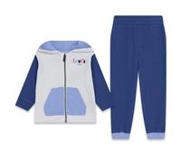 Levi's Kids Lvb colorblock hoodie set Bebé-Niños, True Navy, 9 meses