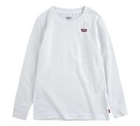 Levi's Kids Camiseta LS Batwing Chesthit Manga larga 6 años Blanco