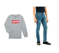 Levi's Kids LVB L/S Batwing Tshirt and 510 Eco Performance Jeans
