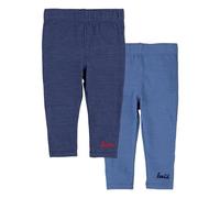 Levi's Kids Lvg 2 pack classic legging Bebé Niñas Medieval Azul 18 mes