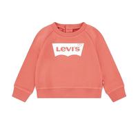 Levi's Kids Lvg key item logo crew Bebé-Niñas, Rose Of Sharon, 18 meses