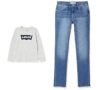 Levi's Kids LVG L/S Batwing tee and 711 Skinny Jean