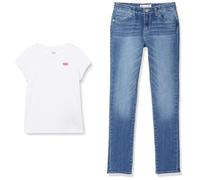 Levi's Kids LVG S/S Batwing tee and 711 Skinny Jean
