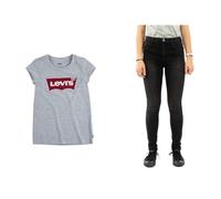 Levi's Kids LVG S/S Batwing tee and 720 High Rise Super Skinny