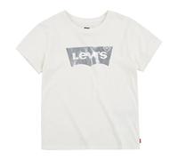Levi's Kids Lvg Short Sleeve Batwing Tee 4eg733 Camiseta S/S, Niñas, Blanco (Blanco Envejecido), 10 años