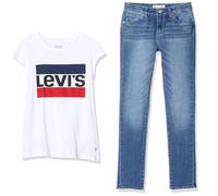 Levi's Kids LVG Sportswear Logo tee and 711 Skinny Jean