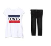 Levi's Kids LVG Sportswear Logo tee and 720 High Rise Super Skinny