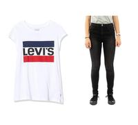 Levi's Kids LVG Sportswear Logo tee and 720 High Rise Super Skinny